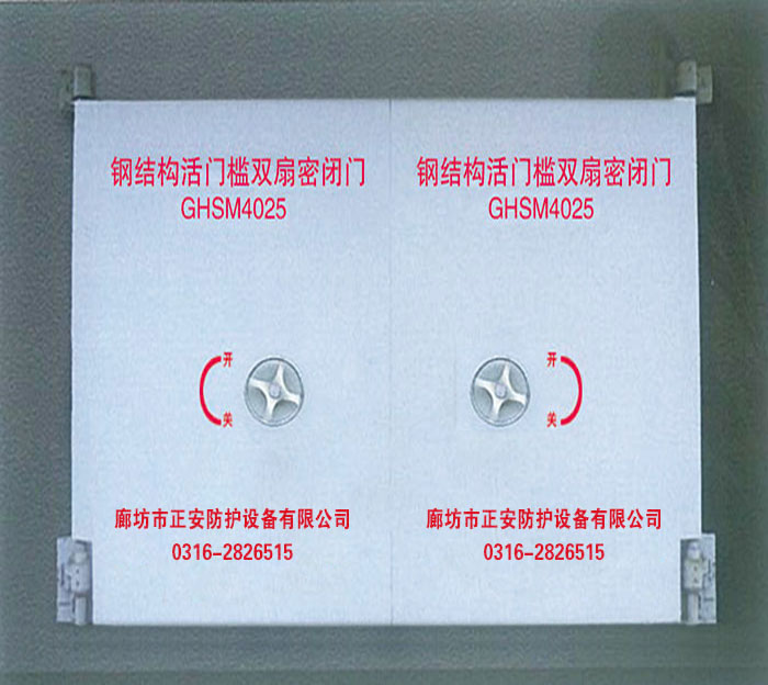 钢结构单扇密闭门